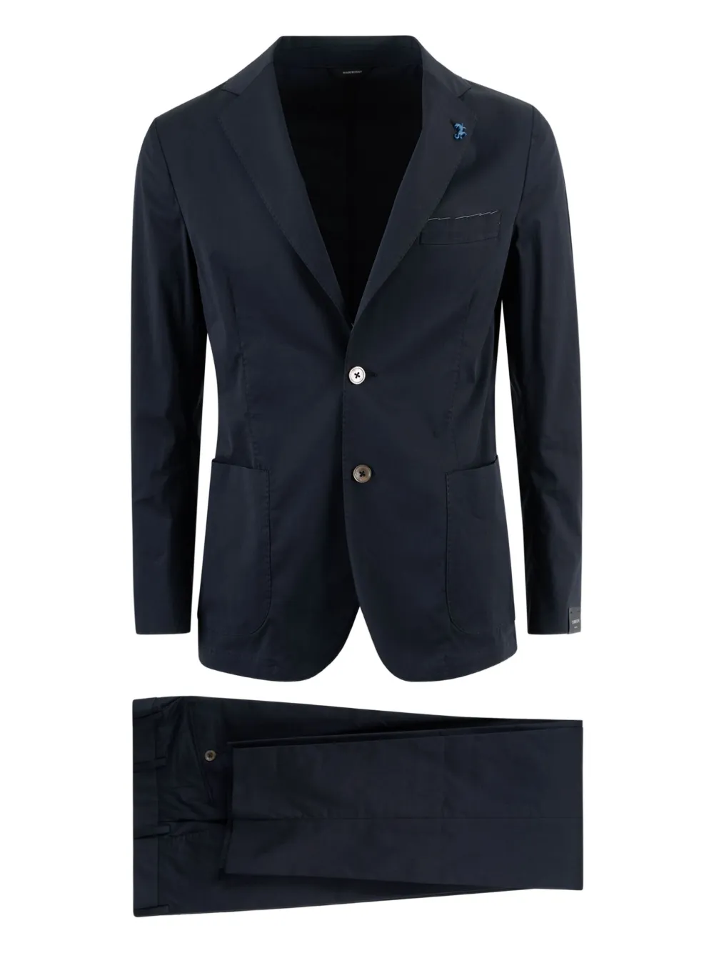 Tombolini two-button patch-pocket suit | Blue | Image 1