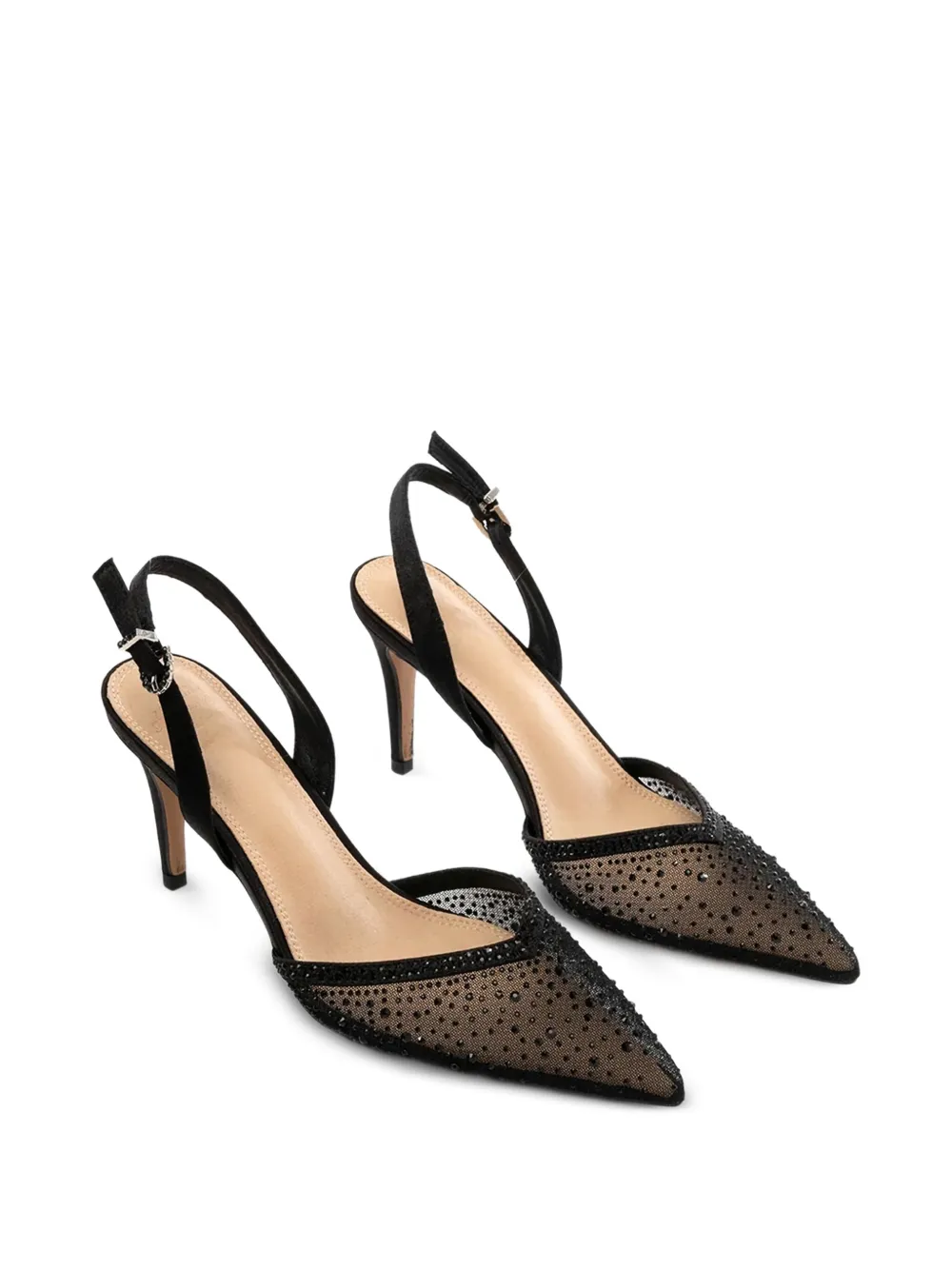 TWENTY FOURHAITCH crystal-embellished slingback pumps | Heeled Pumps | Image 2