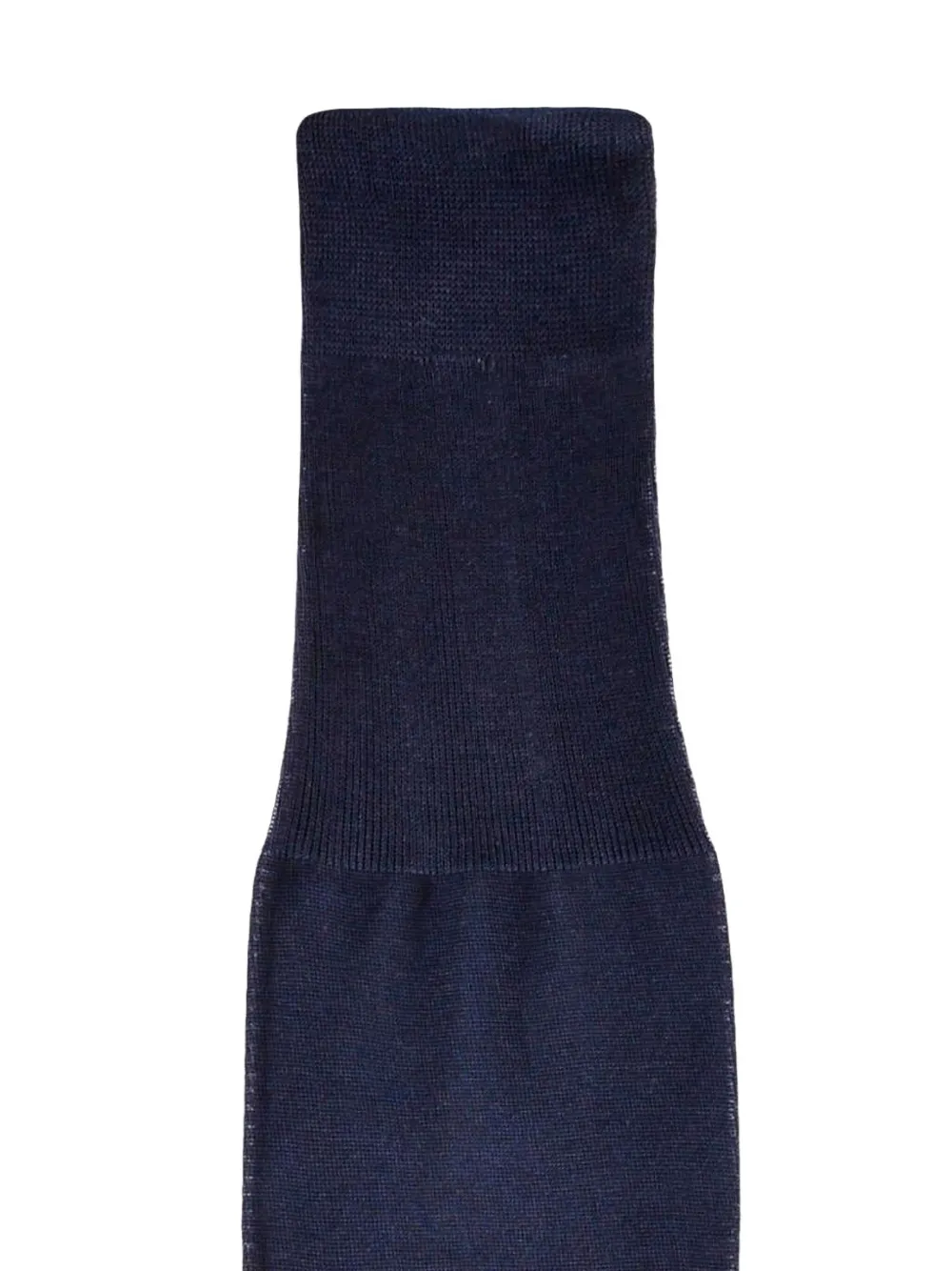Gallo Ribbed-trims Socks In Blue