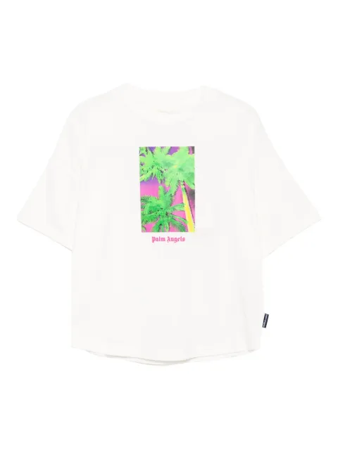 Palm Angels Kids graphic-print cotton T-shirt