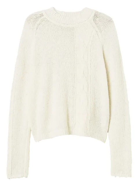 TWINSET turtleneck cable-knit sweater 