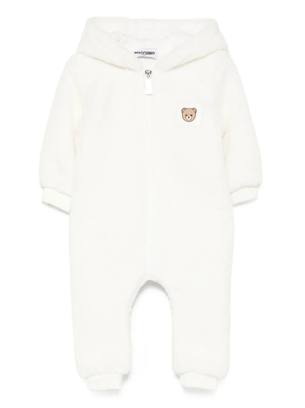Moschino Kids テディベア ジャンプスーツ - ホワイト Moschino Kids テディベア ジャンプスーツ - ホワイト