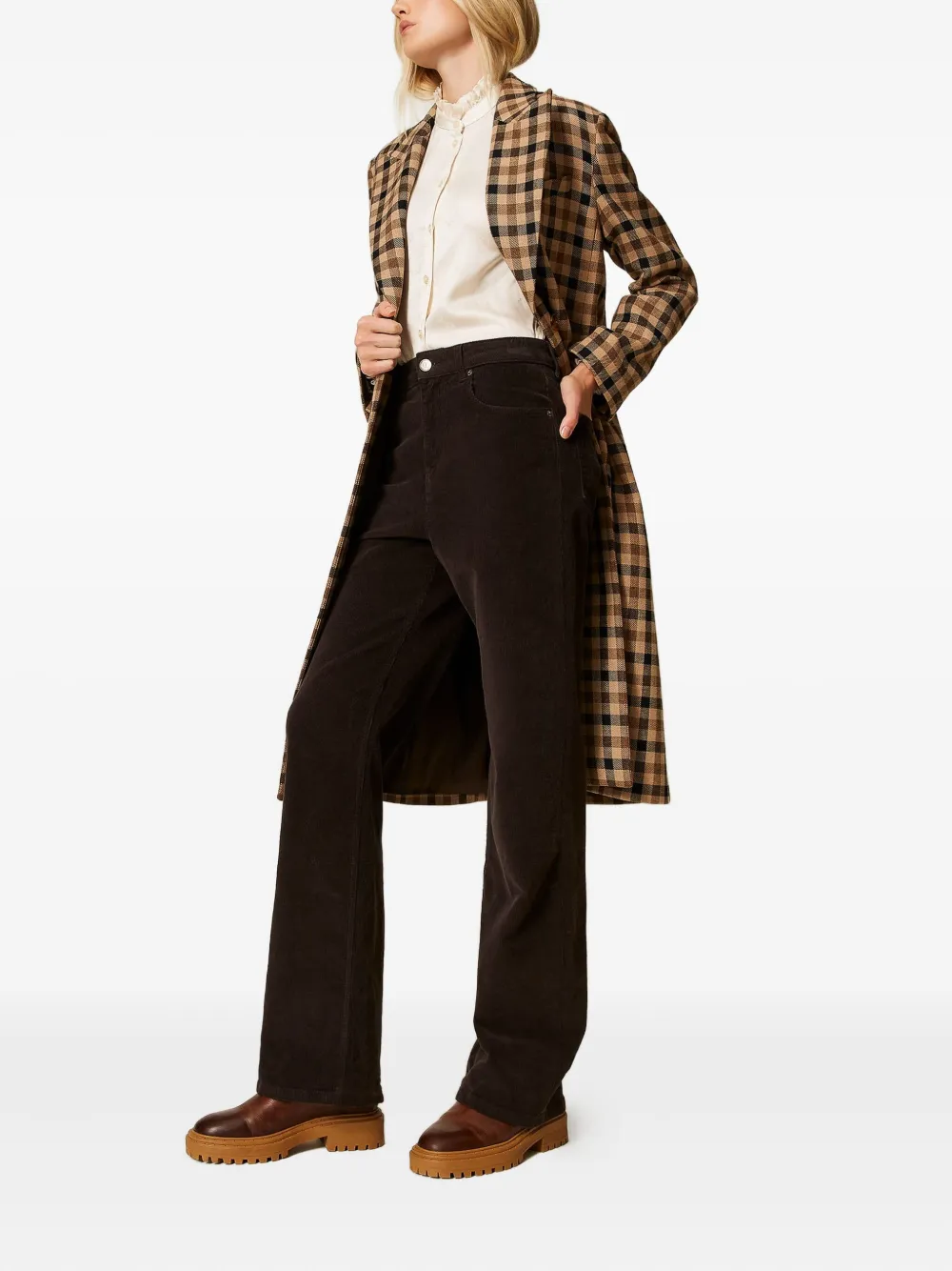 TWINSET five-pocket corduroy jeans | Straight-Leg Jeans | Image 2