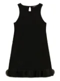 TWINSET tulle-trimmed mini dress - Black