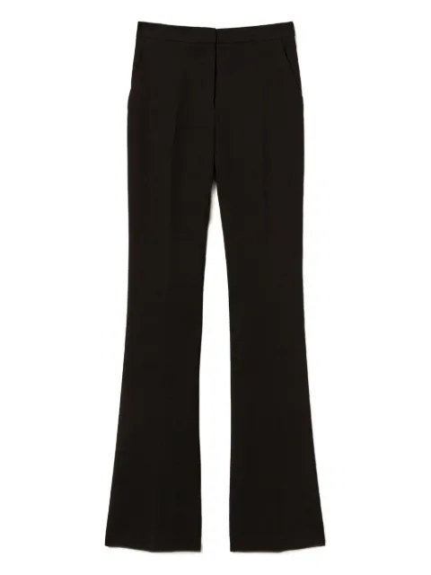 TWINSET pantalones acampanados con bolsillos