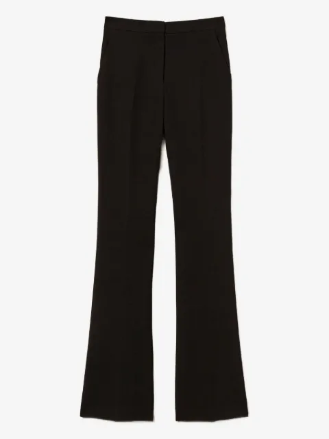 TWINSET flared side-pocket trousers
