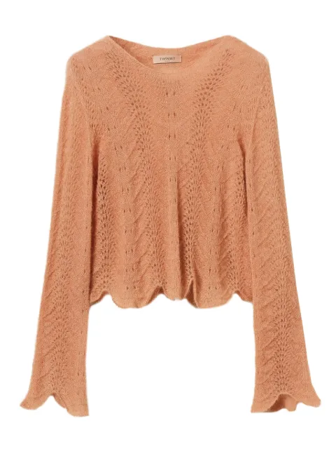 TWINSET scalloped-hem sweater 
