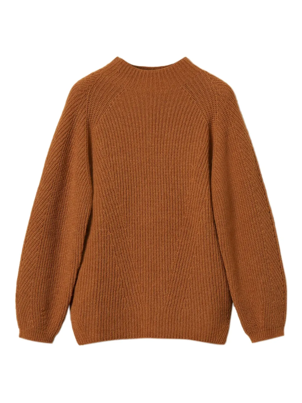 TWINSET turtle neck sweater - Marrone
