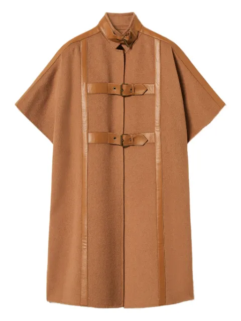 TWINSET buckle-fastening cape