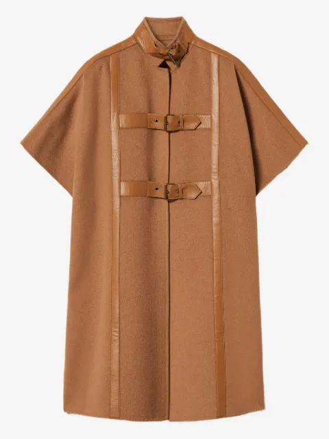 TWINSET buckle-fastening cape