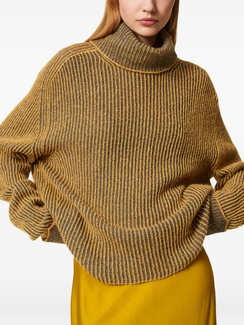 TWINSET ribbed turtleneck sweater | Knitted Sweaters | Image 2