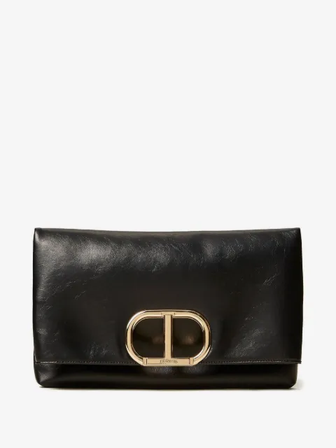 TWINSET bolso shopper con cierre de broche