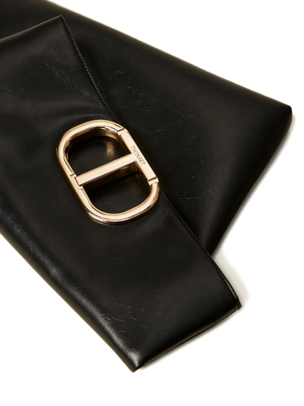 TWINSET Shopper met gesp Zwart