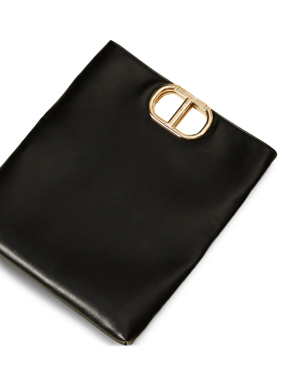 TWINSET Shopper met gesp Zwart