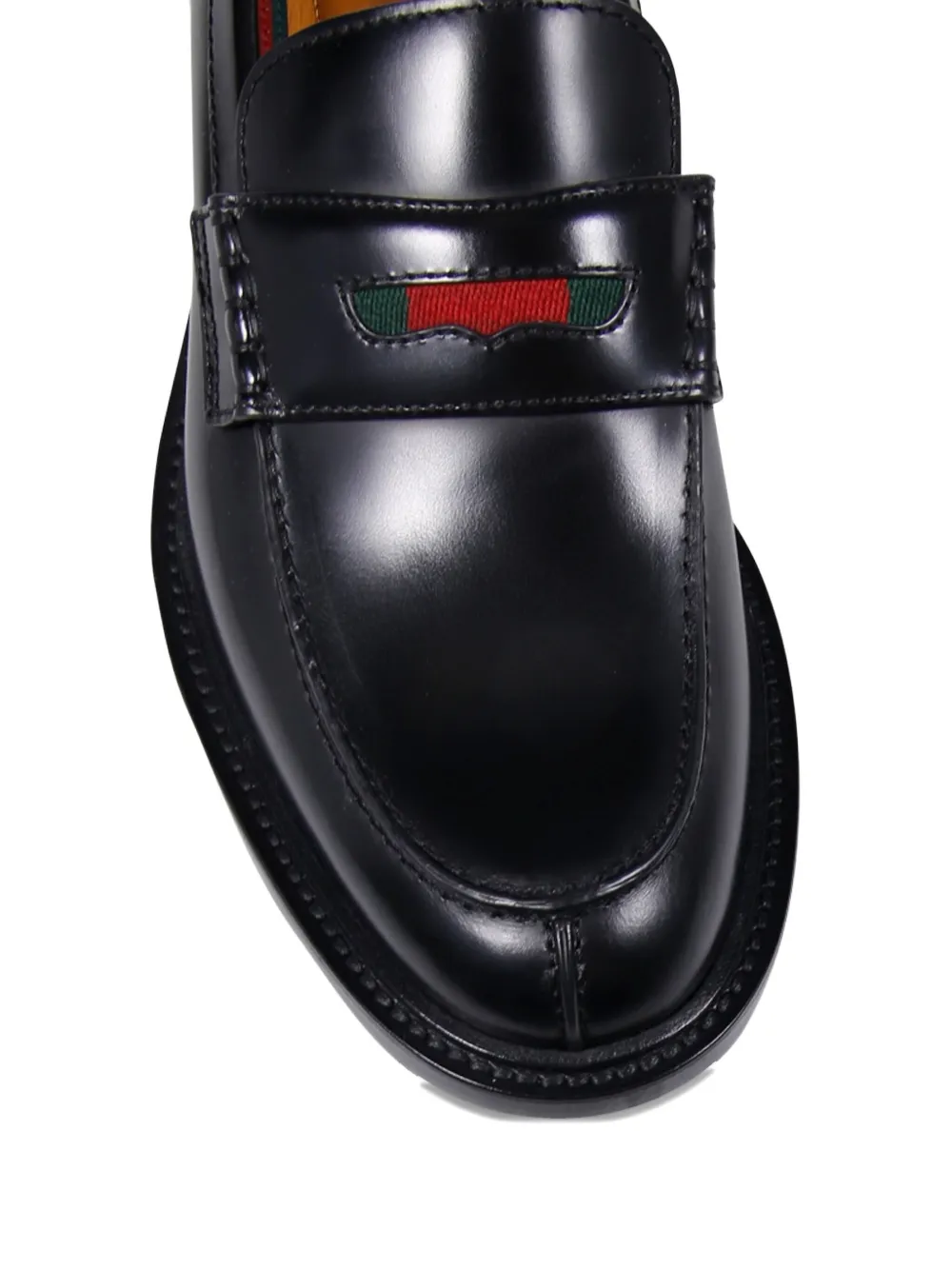 Gucci Interlocking G Loafers In Black