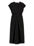 TWINSET draped midi dress - Black