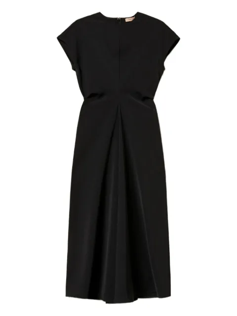 TWINSET draped midi dress