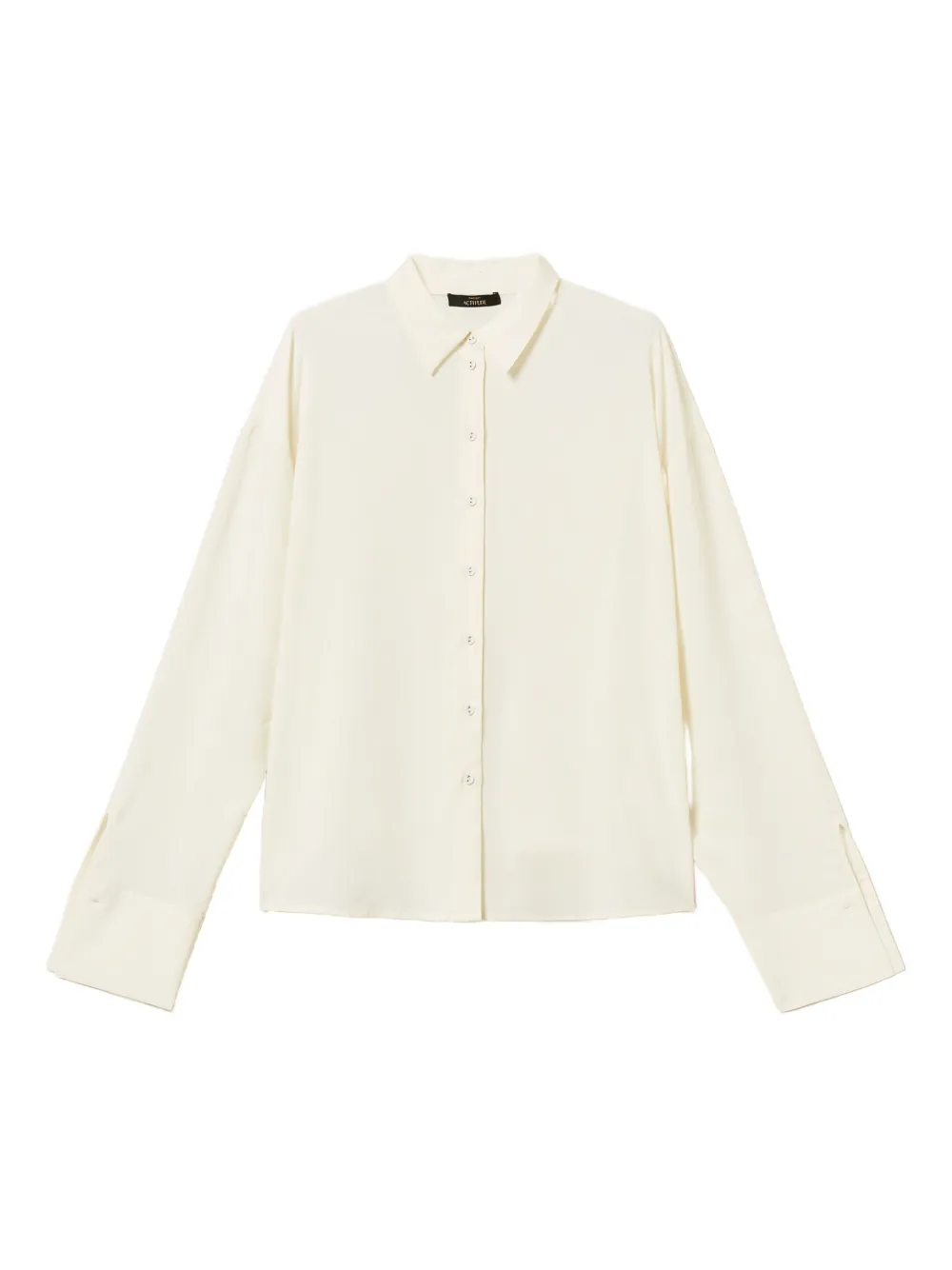 TWINSET Blouse met geknoopte cuff Wit