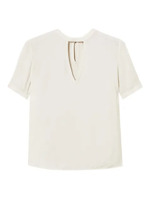 TWINSET keyhole-neckline blouse