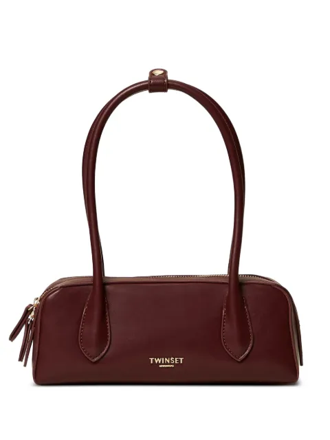 TWINSET top-handle zip-fastening satchel