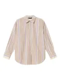 TWINSET striped-pattern shirt - Neutrals