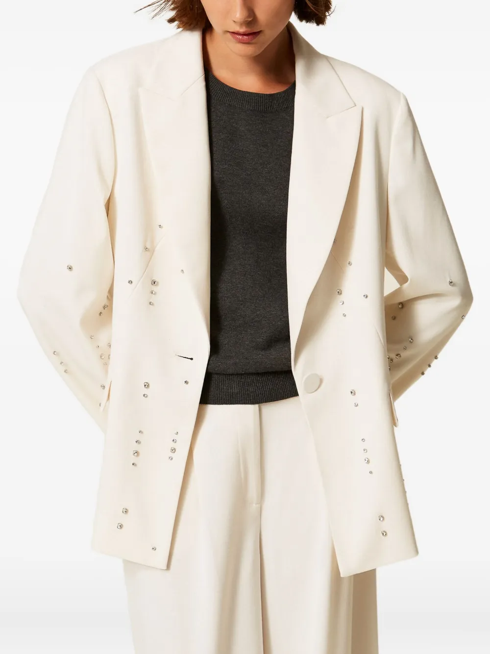TWINSET blazer con botones y detalles de cristal | Blazers | Image 2