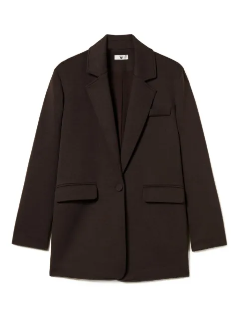 TWINSET notched-lapel pocket-detail blazer
