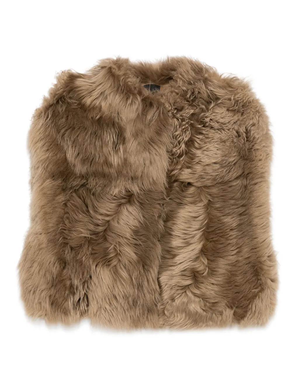 Blancha shearling gilet | Brown | Image 1