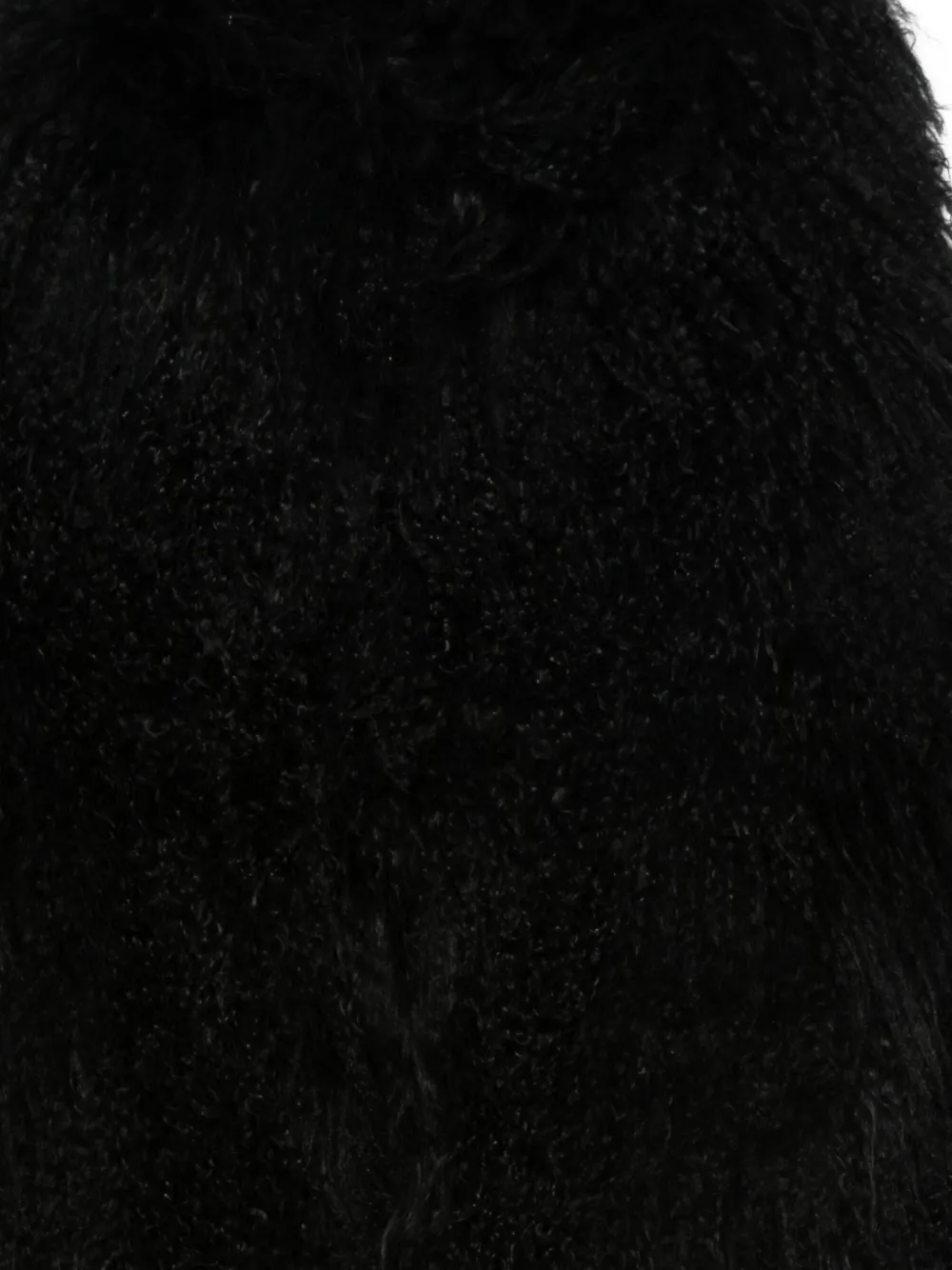 Blancha Shearling Jacket In Black
