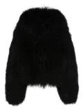Blancha shearling jacket - Black