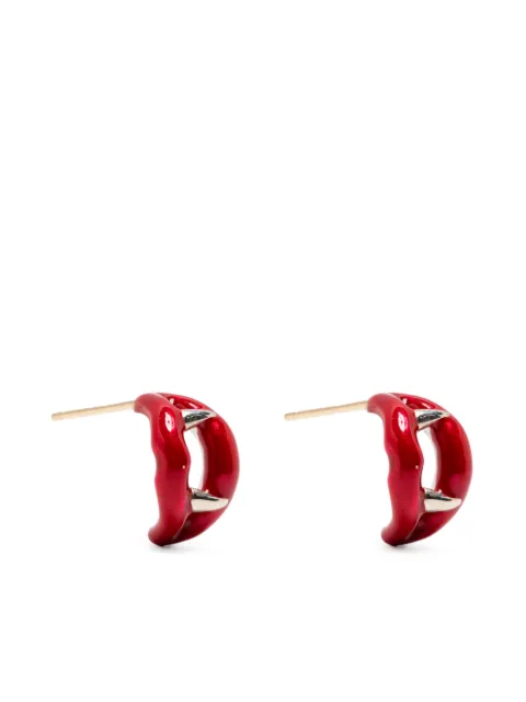 Yohji Yamamoto boucle d'oreille en argent sterling