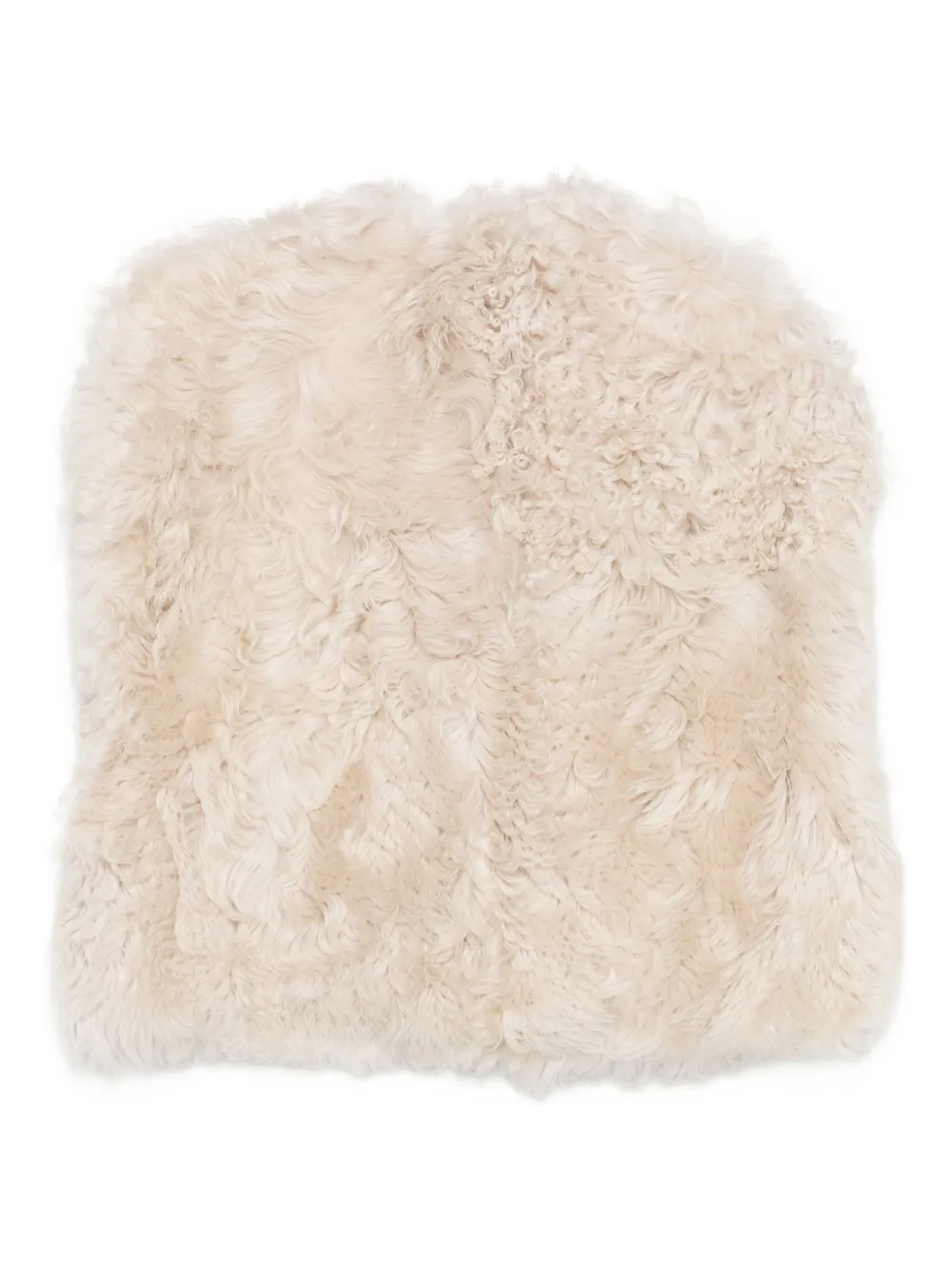 Blancha Lammy bodywarmer Wit