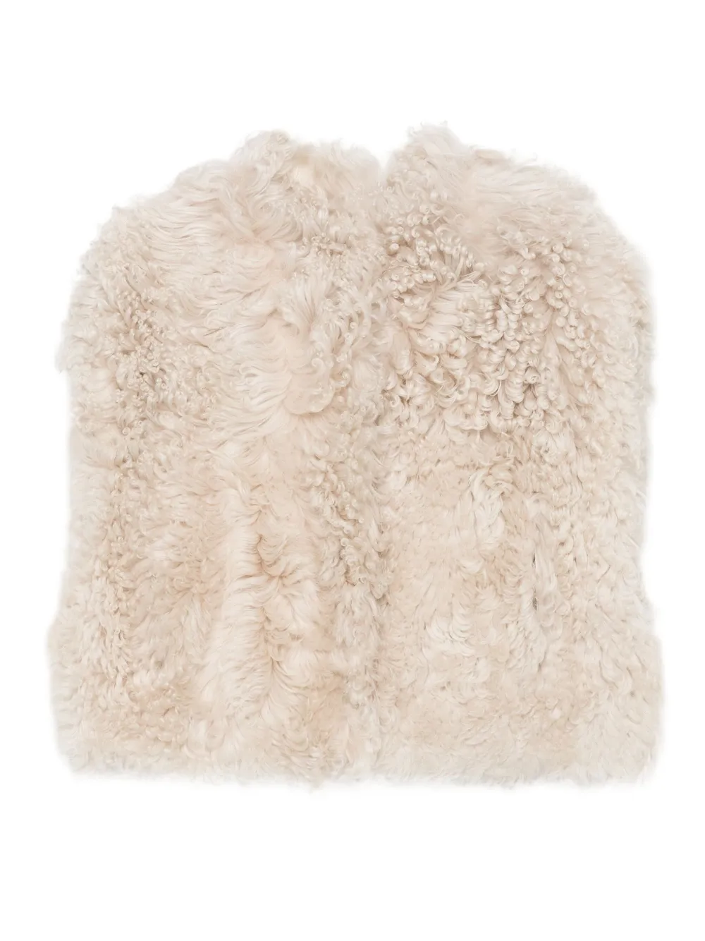 Blancha Lammy bodywarmer Wit