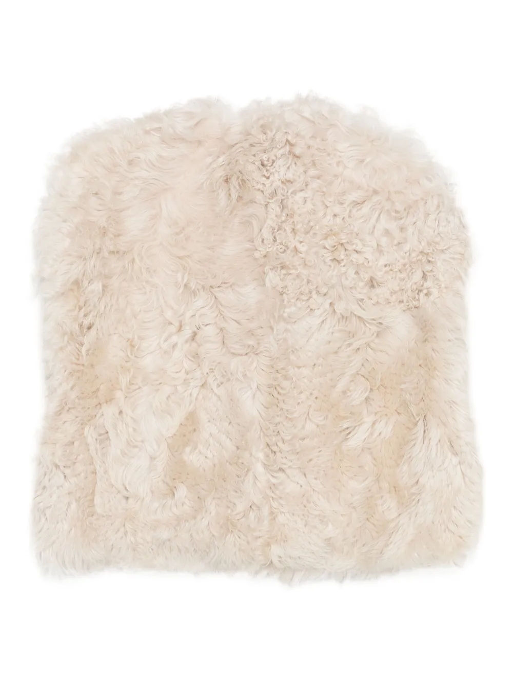 Blancha  shearling gilet | Waistcoats & Gilets | Image 2