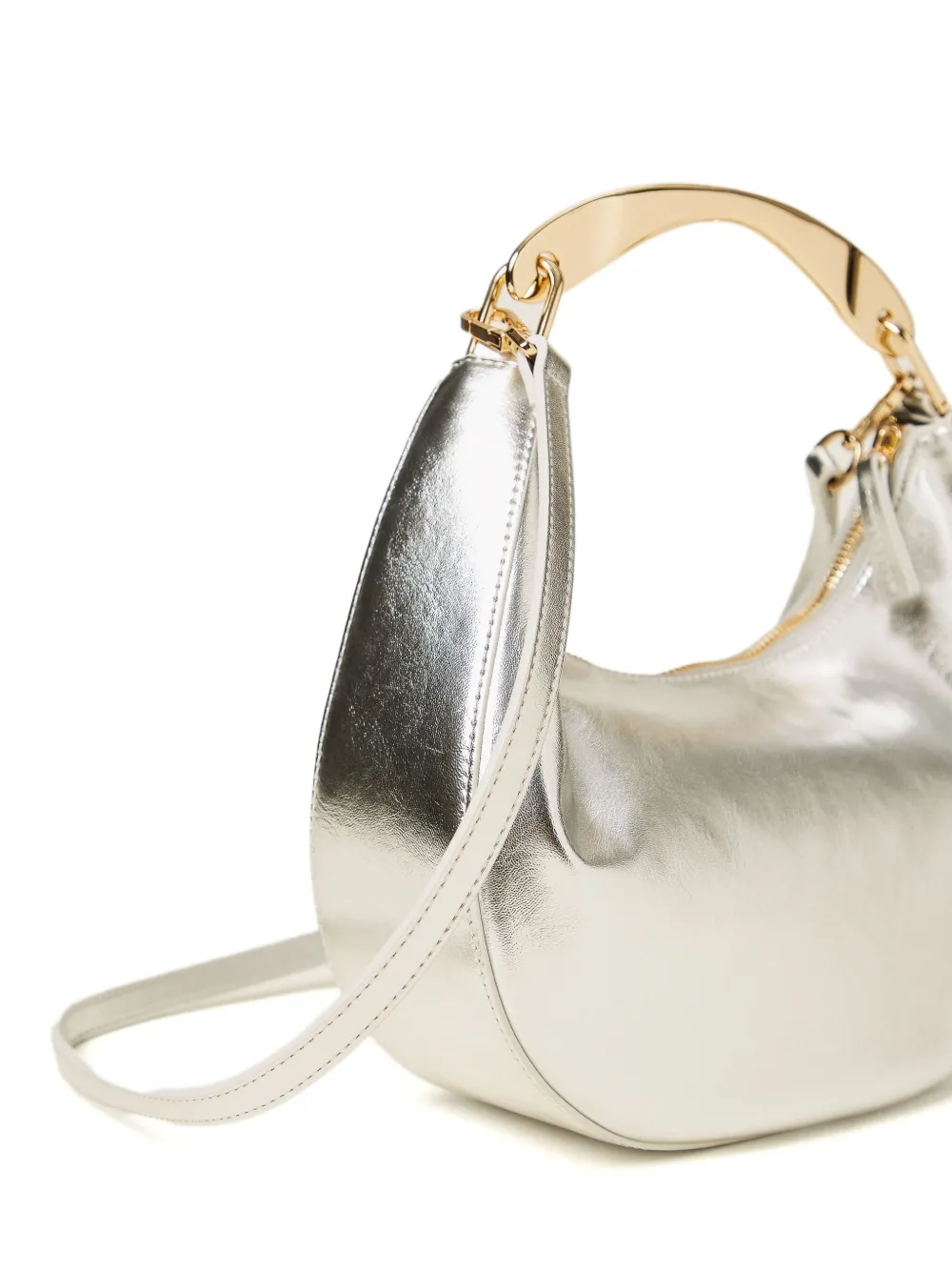 TWINSET Shopper met rits Zilver