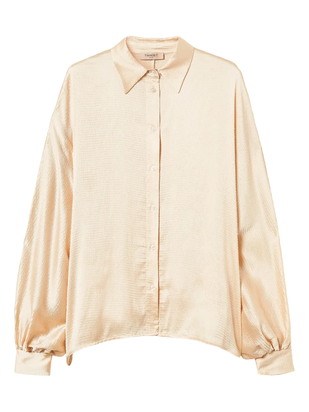 TWINSET Blouse met ballonmouwen Beige