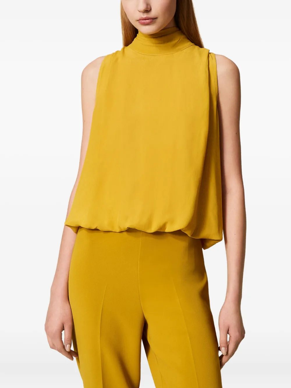 TWINSET turtleneck tie-back top | Vests & Tank Tops | Image 2