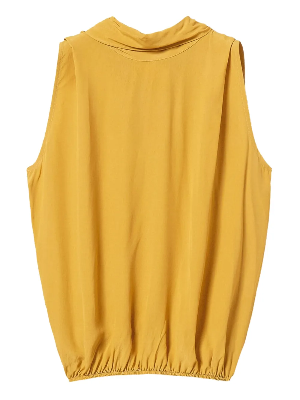TWINSET turtleneck tie-back top | Yellow | Image 1