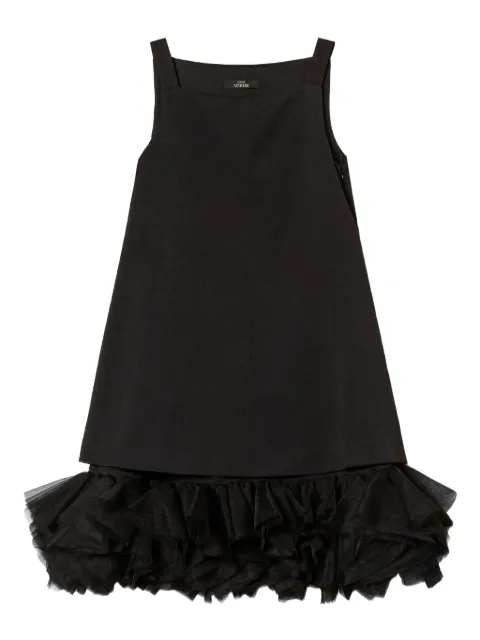 TWINSET tulle flounces mini dress