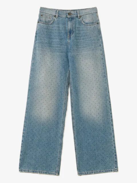 TWINSET rhinestone-embellished jeans