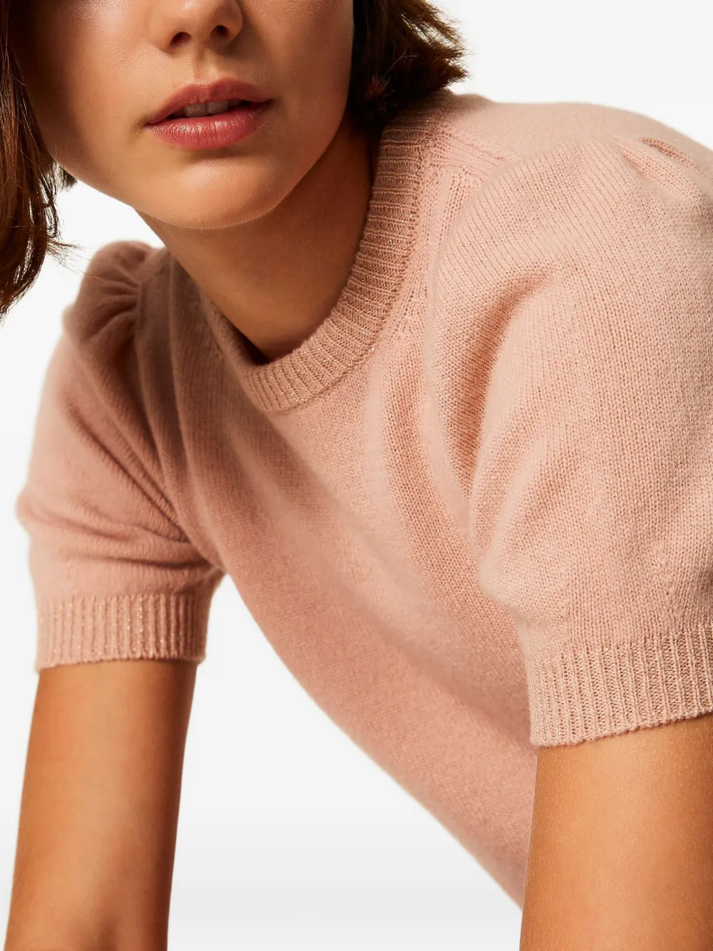 TWINSET Trui met pofmouwen Roze