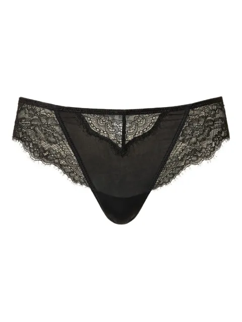 TWINSET lace-trim briefs