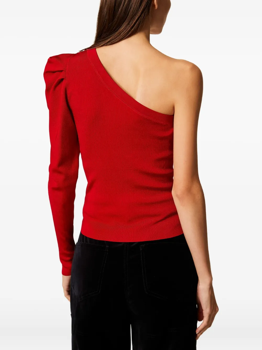 TWINSET Asymmetrische top Rood