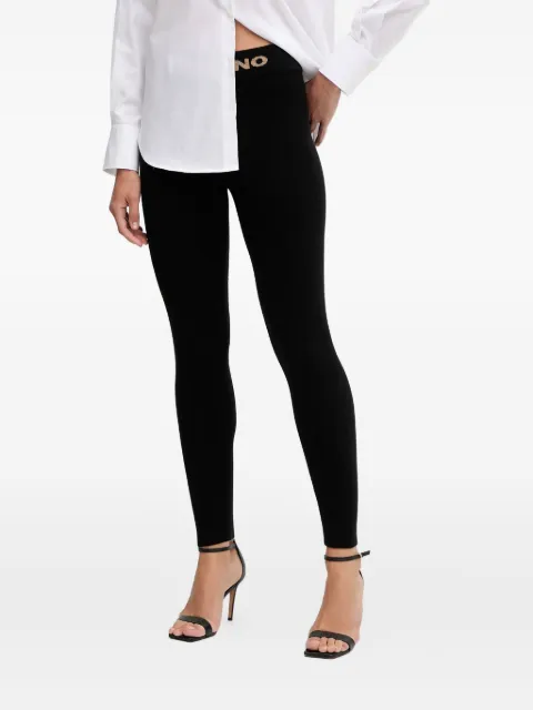 Ermanno Scervino logo-waistband leggings 