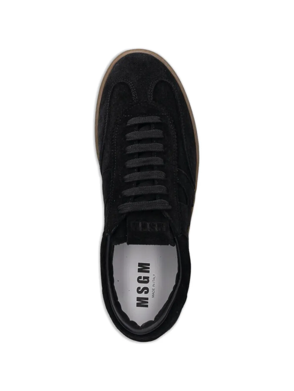 MSGM Suède sneakers Zwart