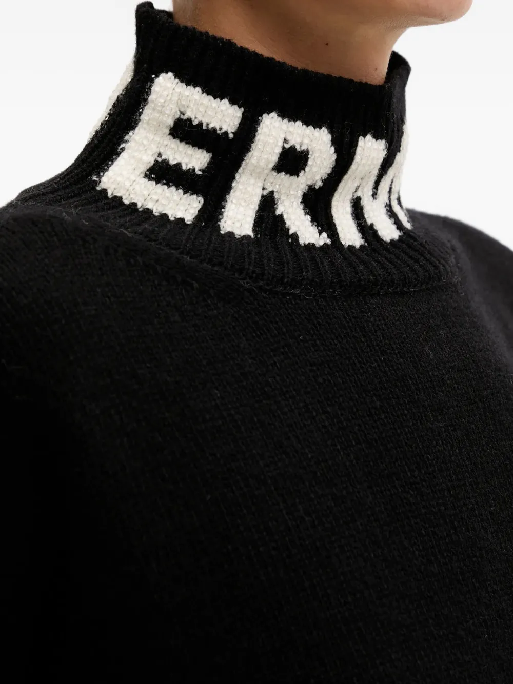 Ermanno Scervino Coltrui met logo-hals Zwart
