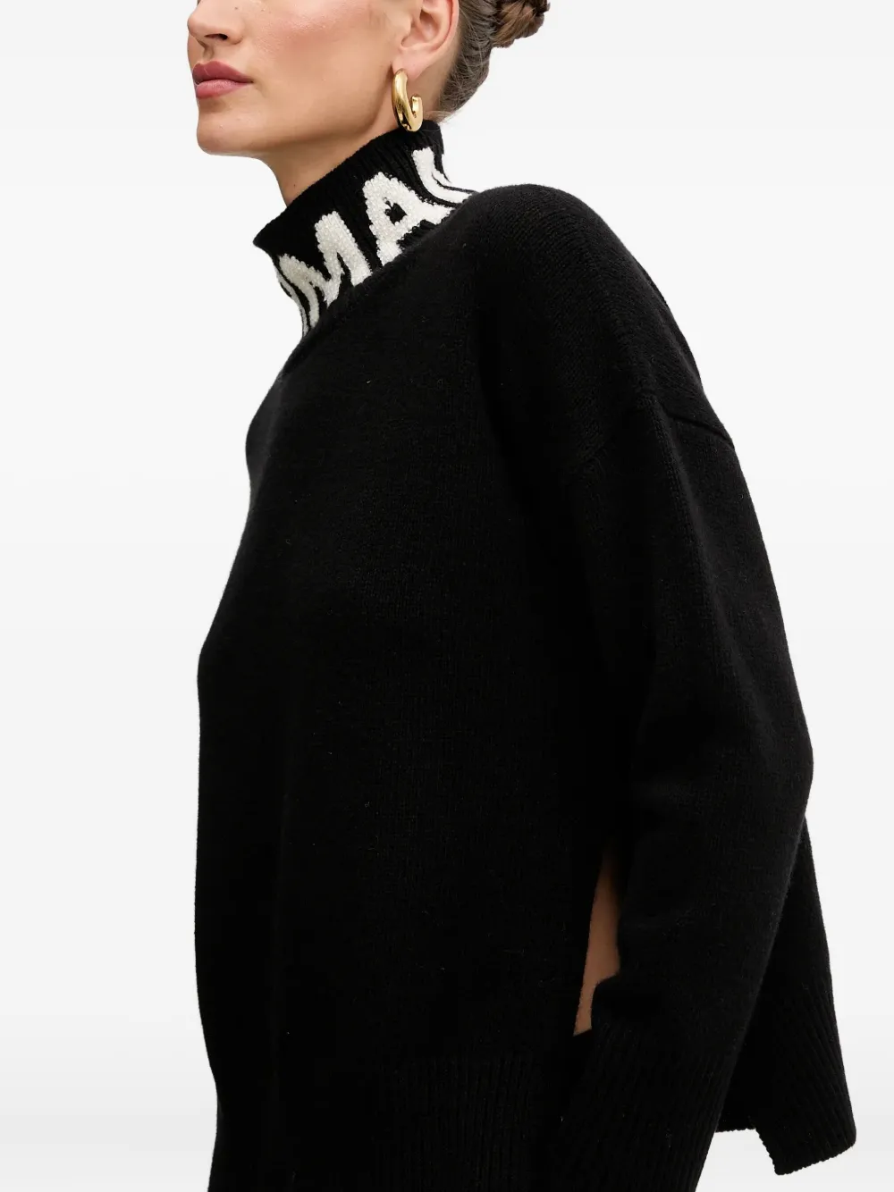 Ermanno Scervino Coltrui met logo-hals Zwart