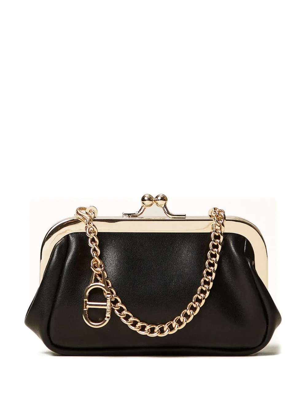 TWINSET chain-detail coin purse | Black | Image 1