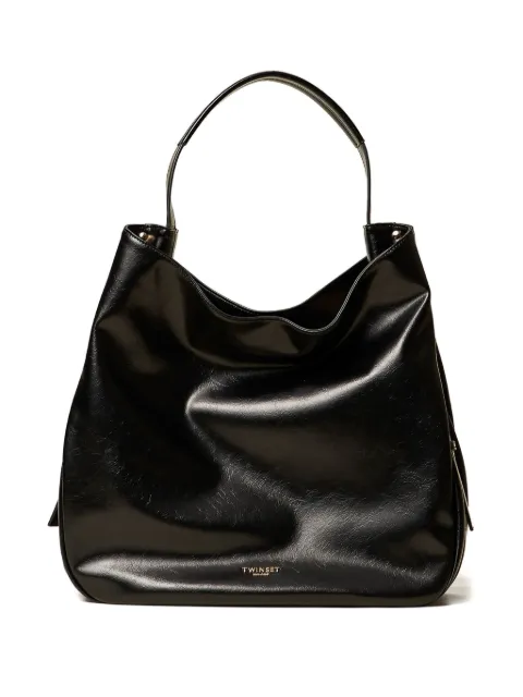 TWINSET top-handle buckle-detail tote bag