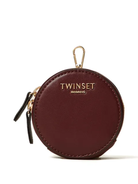 TWINSET logo-lettering coin pouch 